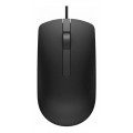 Mouse Optic Dell MS-116, Negru, 1.8m