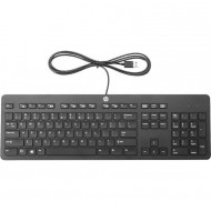 Tastatura HP USB Business Slim, Negru
