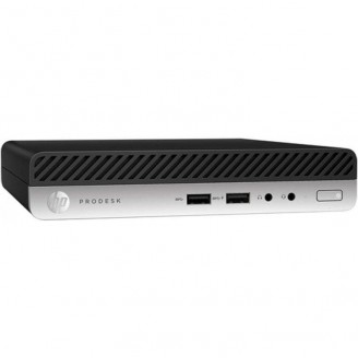 Calculator Refurbished HP ProDesk 400 G4 Mini PC, Intel Core i5-8500T 2.10 - 3.50GHz, 8GB DDR4, 256GB SSD + Windows 10 Pro