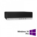 Calculator Refurbished HP ProDesk 800 G4 SFF, Intel Core i5-8500 3.00 - 4.10GHz, 8GB DDR4, 256GB SSD + Windows 10 Pro