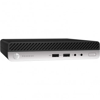 Calculator Refurbished HP ProDesk 400 G5 Mini PC, Intel Core i5-9500T 2.20 - 3.70GHz, 8GB DDR4, 256GB SSD + Windows 10 Pro