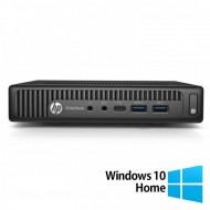 Calculator Refurbished HP Elitedesk 800 G2 Mini PC, Intel Core i7-6700T 2.80GHz, 8GB DDR4, 256GB SSD + Windows 10 Home